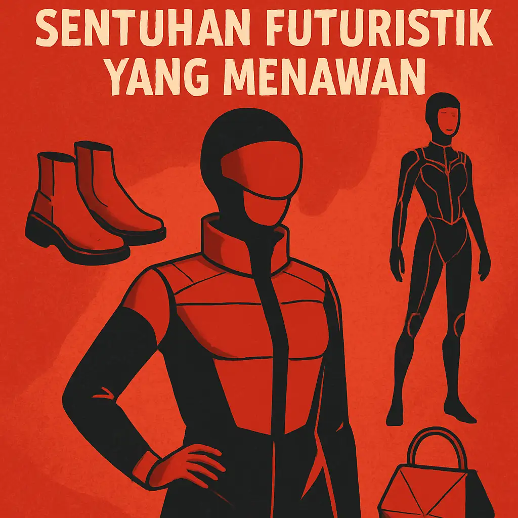 Gaya Busana dengan Sentuhan Futuristik yang Menawan