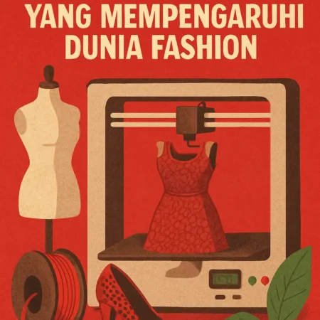 Teknologi 3D Printing yang Mempengaruhi Dunia Fashion